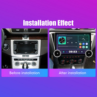 Radio de Coche Android 2Din de 11.8 Pulgadas para VW Passat 2016 2017 2018 2019, Pantalla QLED 2K, Estéreo para Coche, Reproductor de DVD, Carplay, Android Auto
