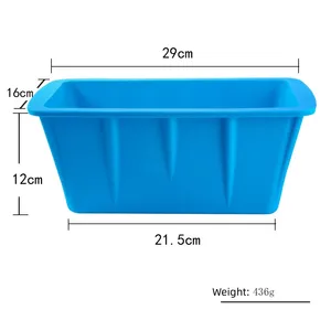 Hot Sale Food Grade Extra Large Ice Block Mold Reusable Big Ice Cube Molds Custom Silicone Ice Cube Trays