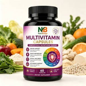 Achat en gros, MOQ faible, capsules multivitaminées à faible teneur en énergie - Product Image 1