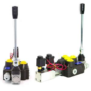 Commande de vanne hydraulique pour camion à benne basculante-Commande de commutateur de vanne directionnelle électrique manuelle Origine Garantie 1 an - Product Image 6