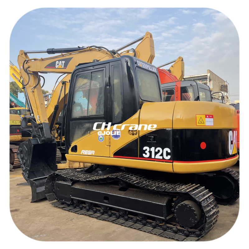 Высокопроизводительный экскаватор Cat312, б/у техника с высокофункциональным гусеничным 312, экскаватор 312c 313d2gc 315d 318d