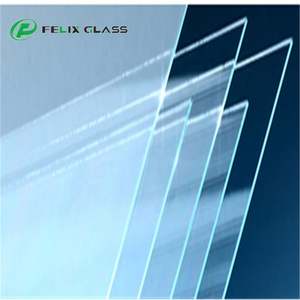 Verre feuilleté transparent FELIX industriel, trempé, à faible micro-roucheur, 1 mm, avec revêtement AR AF - Product Image 1