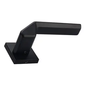 Door Handles Modern Arrival Competitive Price Black Lever Door Handle With Key