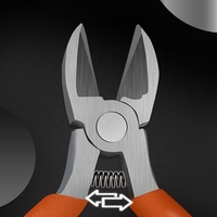 Pince coupante à bec long industriel anti-étincelle et non magnétique OEM, poignée souple, matériau CR-V, prix usine