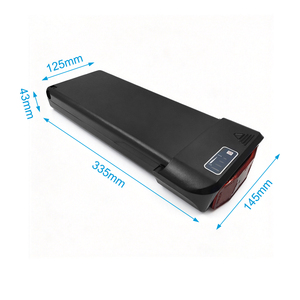 Batterie Li-ion pour vélo électrique 36V 48V 10Ah 11.6Ah 14Ah à fixer sur le porte-bagages arrière pour vélos électriques Pendleton Somerby <span class=keywords><strong>Ansmann</strong></span> O2Feel City Mountain - Product Image 2