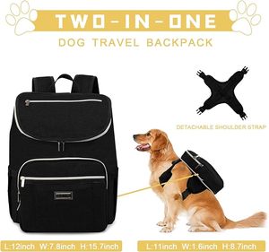 Sac à dos de voyage pour chien, échantillon gratuit, approuvé par les compagnies aériennes, sacs pour chiens pour voyager, fournitures pour sacs à couches pour chiots, camping pour animaux de compagnie - Product Image 5