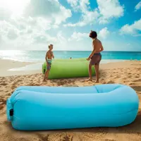 Bag Inflatable Sleeping Tking Amazon Selling Camping Beach Air Sofa Outdoor Lazy Bag Fast Inflatable Air Sleeping Bag Beach