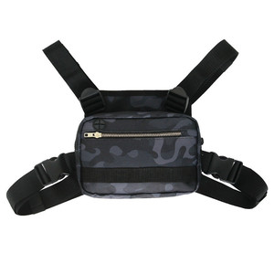 Bolso de Pecho Camuflado con Correa Ajustable, Resistente al Agua, para Ciclismo y Deportes, Bolso Pequeño de Estilo Urbano, Mochila Moderna para Mujer - Product Image 2