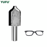 Outils de découpe pour le travail du bois YUFU Diamond, fraises pour montures de lunettes, couteaux de sculpture, machine de fraisage et de gravure conventionnelle