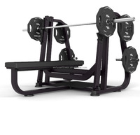 Hyper Fitness MV Banc Plat Hotsale Commercial Gym Fitness Équipement Force Machine pour Poitrine Dos Épaule Bras Exercice