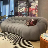 Canapé Bulle Roche Bobois Compressé Sous Vide, Canapé Football Irrégulier Multiplace Tendance pour Hôtel, Bureau et Salon