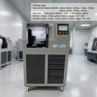 Affûteuse de fraises CNC MD-20A, machine de rectification automatique au diamant, moteur haute précision, certifiée CE ISO pour outils de fraisage