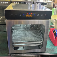 Droogmachine voor fruit - Kleine, multifunctionele machine voor fruit, groenten, snacks, gedroogd vlees, gedehydrateerd fruit en luchtgedroogd fruit