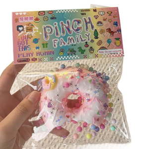 Giocattolo Antistress Ultra Morbido a Forma di Ciambella con Zampa di Gatto Yqxc TTQ Viral <span class=keywords><strong>per</strong></span> Ragazze, in Confezione Misteriosa - Product Image 1