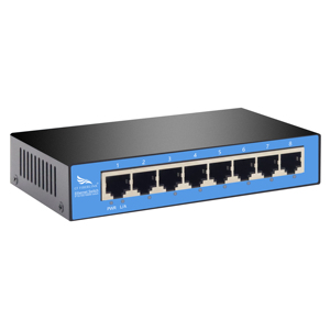 Gigabit 8-Cổng Máy tính để bàn chuyển đổi với 1000M công suất VLAN và QoS chức năng RJ45 giao diện điều khiển cổng UTP thiết bị cho PC - Product Image 3