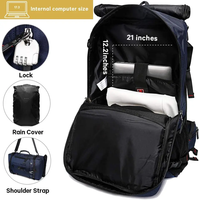 Meilleure vente de sac à dos de voyage, sac à dos de transport Durable Convertible sac à bagages Durable sac de montagne multifonctionnel