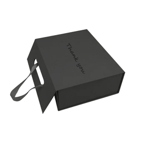 Nuevo diseño personalizado logotipo grande papel magnético CAJA PLEGABLE embalaje lujo Cartón plegable regalo - Product Image 2