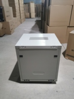 SYNSTRO - Rack de serveur en acier SPCC gris RAL7035 avec porte en verre trempé, protection IP20, montage mural 19 pouces 12U/9U, prêt pour l'IT de bureau