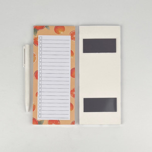 <span class=keywords><strong>Bloc</strong></span>-notes magnétiques pour liste d'épicerie, 50 pages, couleur pastel, notes autocollantes détachables et faciles <span class=keywords><strong>à</strong></span> enlever, pour usage professionnel et bureautique - Product Image 4