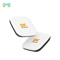 HOT STB 8K Streaming OTT Box Rockchip 3528 Android 14 OS Set-top Box ATV Android TV Box Wifi6 BT Voice RCU