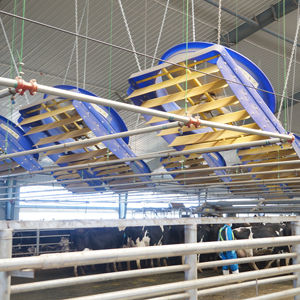 Ventilador de Circulación de Aire de Alto Volumen con Presión Negativa, Ventilador Eléctrico con Rejillas para Establos de Ganado y Granjas Avícolas - Product Image 1