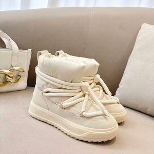 Botas de Esquí de Invierno de Alta Calidad con Diseño de Cordones y Forro Cálido, Botas de Nieve - Product Image 5