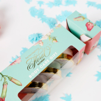 Coffret cadeau romantique pour femmes, soin de la peau et bain, en forme de bonbon, en papier, pour la fête des mères, marque privée