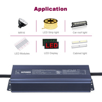 Fuente de Alimentación LED Regulable Triac con 5 Años de Garantía, 30w 50w 100w 150w 200w 300w 600w, Controlador LED de CC 48v 36v 24v 12v para Iluminación LED