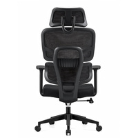 Chaise de bureau ergonomique moderne pivotante avec support lombaire en maille, réglable, de luxe, pour PDG, personnalisable, ensemble de mobilier de bureau