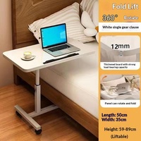 Table basse de canapé/lit mobile réglable en hauteur, style moderne en métal, avec roulettes, pour salon et chambre à coucher