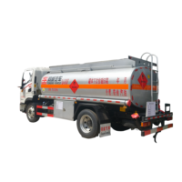 Camion-citerne à carburant de 10 tonnes 4x2, camion de livraison d'huile diesel, citerne de transport de liquides de 10 m³