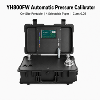 Calibrateur de pression pneumatique YH800FW, machine d'étalonnage de pression d'air 100 bars, dispositif de test automatique portable