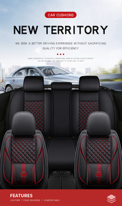 Housse de siège de voiture universelle, housses de siège automobile respirantes et imperméables en similicuir pour voitures SUV berline - Product Image 2