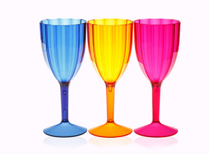 Vaso Irrompible de Tritán de 10 oz para Bebidas Frías, <span class=keywords><strong>Colores</strong></span> y Logotipo Personalizados, Diseño para Bodas y Playa - Product Image 3