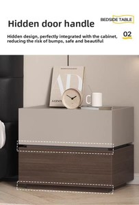 Nouvelle Arrivée Vente Chaude Meubles <span class=keywords><strong>de</strong></span> Salon Modernes <span class=keywords><strong>Table</strong></span> <span class=keywords><strong>de</strong></span> Chevet Commode en Bois pour Chambre à Coucher - Product Image 5