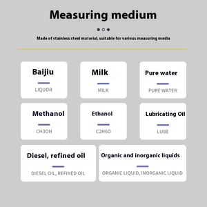 Chất lỏng tuabin lưu lượng kế xăng dầu diesel methanol Ethanol tap nước thép không gỉ tuabin lưu lượng kế - Product Image 4