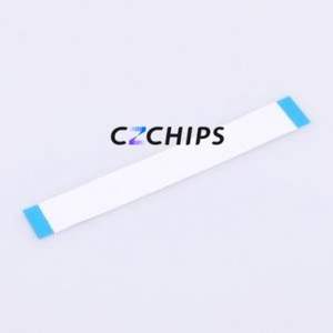 JS10A-20P-150-4-8 FFC Cable (Flexible Flat Cable) P=1mm Connector 20P 1mm 0.3mm Non-Inverting - Product Image 2