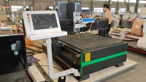 Chuyên nghiệp 1325 1530 thủy tinh tia Laser máy phun cát kim loại khắc và khắc cho gương kính Máy thiết kế - Product Image 3