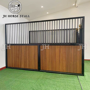 Лидер продаж на фабрике в Швеции, роскошный дизайн, высокое качество, индивидуальная Конская стабильная бамбуковая начинка с фидером, оборудование для лошадей - Product Image 3