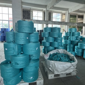Poignée de gilet personnalisée moins cher de haute qualité sacs de t-shirt en plastique d'usine - Product Image 3