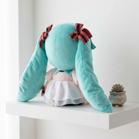 Vente en gros Miku Fuwa Petit Project DIVA MEGA39s Shiny Ver Authentique et Original Poupée en peluche assise de 30 cm en coton PP