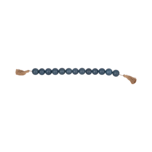 Ghirlanda di perline in legno con nappe decorative per l'arredamento della casa e dettagli per la decorazione di bagni, uffici e soggiorni - Product Image 6