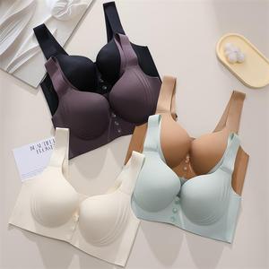 <span class=keywords><strong>Reggiseno</strong></span> da allattamento a copertura totale con chiusura frontale, intimo senza cuciture, <span class=keywords><strong>reggiseno</strong></span> con <span class=keywords><strong>apertura</strong></span> frontale, coppa D sottile, <span class=keywords><strong>reggiseno</strong></span> grande - Product Image 2