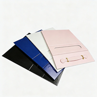 Boîtes d'emballage cadeaux pliables personnalisées, boîtes en carton magnétique pliables, boîte à propositions de demoiselle d'honneur avec poignée en PU
