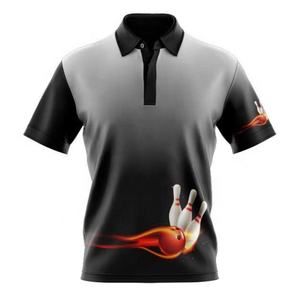 Camisetas de Boliche para Hombre de Alta Calidad, Secado Rápido, Diseño Personalizado con Sublimación - Product Image 2