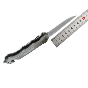 Couteau de poche tactique d'extérieur personnalisable, <span class=keywords><strong>lames</strong></span> en acier inoxydable, <span class=keywords><strong>brise</strong></span>-verre, couteaux longs de chasse, vente en gros, cadeau d'usine, support OEM - Product Image 6