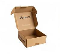 E-Commerce Ecológico E-flauta Cartón Reciclado Corrugado Mailer Caja de envío Ropa correo Cajas de envío