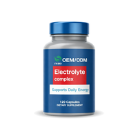 Capsules d'électrolytes à marque privée OEM avec vitamine D, supplément nutritionnel sportif, sachets de mélange de boisson électrolytique personnalisés pour le sport