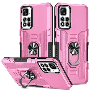Factory Sale Handy zubehör Stoß feste Rückseite Mädchen mit Halter Telefon gehäuse für Redmi 9T Note 9 Pro Max 10S Hüllen