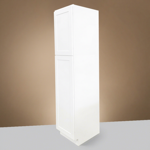 America Apartment Kitchen Cabinet Makeover Wholesale Spray Painting White Shaker Style CARB-2 Tall Pantry Cabinet for <b>Storage</b> - Product Image 1